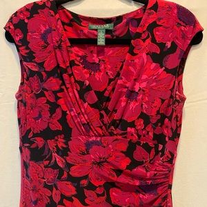 Ralph Lauren floral knee length dress